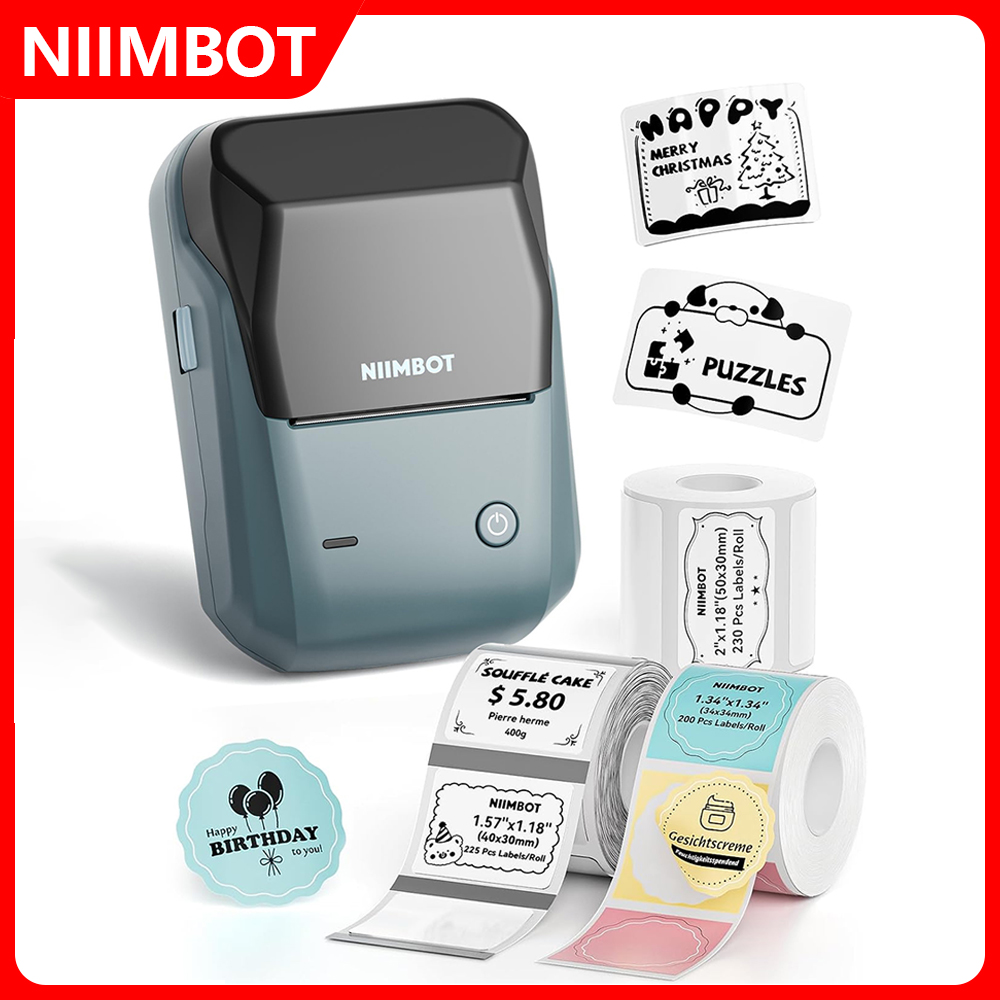 NIIMBOT B1 2인치 휴대용 무선 열전사 프린터, - Commercial Book Printing Machines 리뷰 및 가격